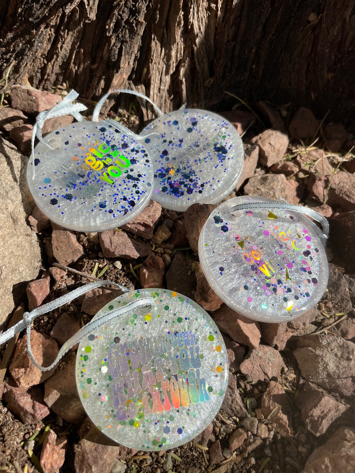 "Cosmic Vibes" Ornament