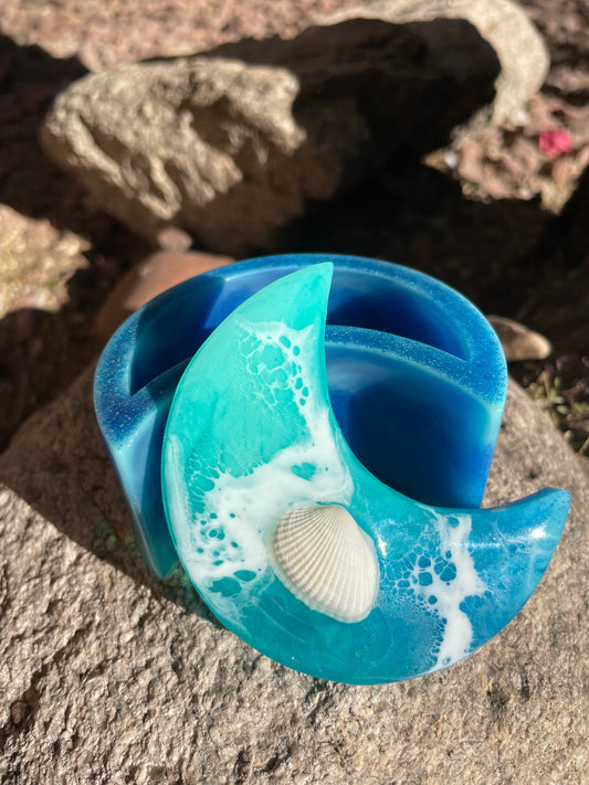 Ocean Seashell Mini Moon Box