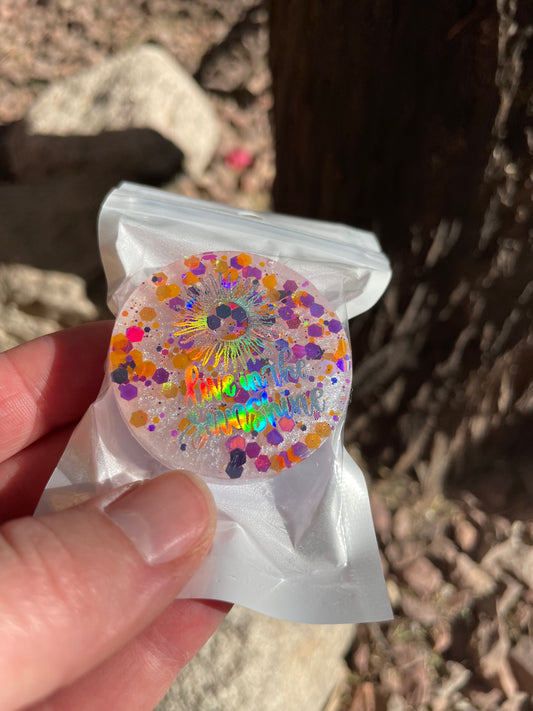 "Live in the Sunshine" Phone Grip