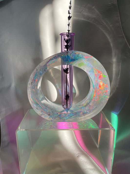 Iridescent Propagation Vase