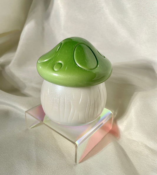 Mushroom Box Medium Lime Green