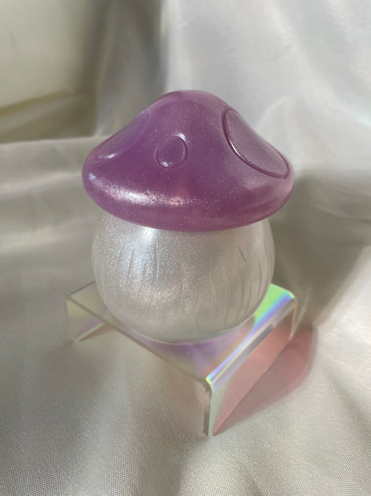 B-GRADE Mushroom Box Medium in dark purple